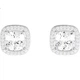 Серьги-гвоздики APM Monaco Square Sugar Cube премиум подарочные - изображение 2