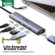 Розширювальна док-станція UGREEN Type-C для HDMI-хаба USB-хаб 3.0 Thunderbolt C порт-адаптер, 1,5-метровий подовжувач для зарядки, сумісний з комп'ютерами Apple, конвертер для настільних комп'ютерів - зображення 2