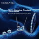 Серьги-гвоздики SWAROVSKI жемчужные 5669524 - изображение 8