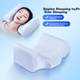 Подушка для сна Aeromax Anti-Side Sleeping Cervical Pillow, подушка для сна с эффектом памяти, фиксированная, вертикальное положение, без давления на лицо, косметическая подушка, подушка против морщин - изображение 4