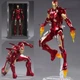 Коллекционная фигурка Железного Человека MK7 от Marvel с подвижными суставами, подарок на день рождения для мальчика. - изображение 6