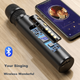Микрофон-колонка Soaiy MC67 беспроводной Bluetooth, для домашнего караоке - изображение 9