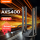 Беспроводная двухдиапазонная гигабитная сетевая карта COMFAST CF-975AX 5G для настольных компьютеров и ноутбуков, внешний USB-приемник Wi-Fi 6 AX5400. - изображение 4