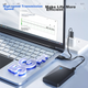 Внешний жесткий диск EAGET, 1 ТБ, двухдисковое резервное копирование, USB 3.0 G20PRO, 2,5 дюйма, внешнее хранилище для данных и фотографий, высокоскоростная передача данных, ударопрочный, черный. - изображение 9