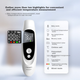 Точный медицинский ушной термометр Philips AVENT для младенцев и детей, а также для пожилых людей, цвет Arctic White, модель FC-IR105. - изображение 5