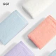 Полотенце GGT, хлопок класса A, банное, впитывающее, светло-серое - изображение 9