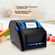 Термопринтер этикеток Gprinter GP-3120TUD (компьютерная версия), принтер для этикеток на молочные продукты, чай, еду и рестораны, а также для печати этикеток на одежде, сертификатов качества и штрихкодов. - изображение 6