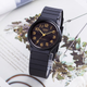 Чорний годинник Casio для чоловіків та жінок, унісекс-годинник для студентів та державних службовців, підходить для вступних іспитів до середньої та старшої школи, кварцовий годинник MQ-24 - зображення 9