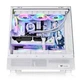 Корпус Thermaltake (TT) Steel Shadow Transparent S Seaside View Case Computer Tower White (для материнской платы ATX / поддержка водяного охлаждения 360 мм / панорамный обзор 270° / 9 мест для вентиляторов / видеокарта 4090) - изображение 9