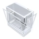 Корпус Thermaltake (TT) Steel Shadow Transparent S Seaside View Case Computer Tower White (для материнской платы ATX / поддержка водяного охлаждения 360 мм / панорамный обзор 270° / 9 мест для вентиляторов / видеокарта 4090) - изображение 11