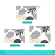 Коврик придверный Dajiang с обрезанным ворсом 120x150 см - изображение 5