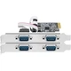 Плата EB-LINK PCI-E 4-портовая последовательная RS232, промышленная - изображение 1