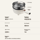 Плита Midea Wok электрическая пароварка, 3.5л, антипригарная, HGE2515 - изображение 9
