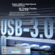 Док-станция расширения Acasis Type-C для настольных компьютеров, HDMI-концентратор, USB-разветвитель, функция зеркального отображения экрана 4K60 Гц, сетевой конвертер портов, адаптер для iPad Pro и Apple Mac, кабель DS-7HN6M1 длиной 1 метр. - изображение 8