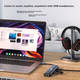 Док-станція розширення Acasis Type-C Thunderbolt 4, сумісна з Apple Mac Desktop Expansion Dock, адаптер USB-C Hub на HDMI 4K Gigabit Ethernet порт 0,2 метра DS-7HN6 - зображення 7