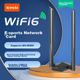 Wi-Fi адаптер Tenda U18a / WiFi 6 / AX1800 / 1Гбит/с 5G / 2х двухдиапазонные антенны - изображение 7
