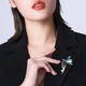 Брошь Qlady Magnolia Pearl женская для шарфа - изображение 9