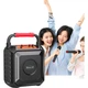 Бездротова Bluetooth-колонка Newmine K220, звукова система Square Dance, портативний сабвуфер з високою гучністю для вулиці, домашній караоке-плеєр, гучномовець для вуличних торгових автоматів, версія з одним мікрофоном - зображення 2