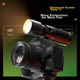 Двухцветная лампа Sidande Z03, фотовспышка, заполняющий свет, подсветка для волос в стиле заката, постоянный свет, подсветка для портретной видеосъемки, небольшой портативный ручной проекторный светильник. - изображение 10