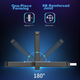 Беспроводной USB-адаптер COMFAST Gigabit без драйверов для настольных компьютеров, AX5400M, для ноутбуков и игр, внешний беспроводной WiFi-приемник CF-972AX. - изображение 7