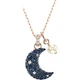 Перлинне кольє SWAROVSKI SUBLIMA у формі місяця для жінок, подарунок на день народження дівчини, 5671585 - изображение 1