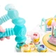 Многофункциональный игровой столик Xinge Baby Toy для новорожденных от 6 до 12 месяцев, музыкальное обучающее пианино, подарок на день рождения. - изображение 1