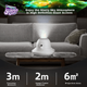 Проектор зоряного неба дитячий навчальний, нічник для дітей від 3 до 8 років - зображення 7
