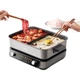 Специализированная электрическая кастрюля Midea Hot Pot, электрическая кастрюля для приготовления пищи, 8 л, многофункциональная кастрюля, двусторонний контроль температуры, съемная многоцелевая кастрюля Hot Pot HGS382712 - изображение 2