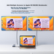 Док-станция Acasis DisplayLink Expansion Dock, расширение для трех экранов для Apple M345 Pro, расширение для нескольких экранов, USB-HDMI конвертер, двухконтактная конструкция Type-C/USB, DS0602 - изображение 4