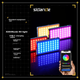 Sidande X2049S Link Fill Light, портативний кишеньковий ліхтар для фотографій, світлодіодний повнокольоровий RGB-ліхтар для зовнішньої портретної зйомки, велика ємність, довговічний ліхтар для камери з функцією гарячого башмака - зображення 5