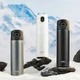 Інтелектуальна ізольована кружка THERMOS, 470 мл, високоякісна пляшка для води для чоловіків та жінок, подарунок, подарунок на день народження, TEEA новий білий - зображення 8