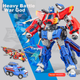 Игрушка-трансформер DISON Transforming Alliance 2 War God Optimus Prime, машинка для мальчиков, робот «пять в одном», подарок на день рождения для детей, новогодний подарок. - изображение 10