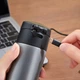 Інтелектуальна ізольована кружка THERMOS, 470 мл, високоякісний пляшка для води для чоловіків та жінок, подарунок на день народження, колір TEEA Dark Shadow Black - зображення 6