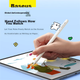 Ємнісний стилус BASEUS для iPad, Apple Pencil [Line Dog] сумісний з планшетами 2026 Pro/Air8/Mini/iPad11 із сенсорним екраном, ручкою для письма Apple Pencil - изображение 5