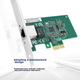 LR-LINK Lianrui LREC9204CT Гигабитная проводная сетевая карта для настольных компьютеров, однопортовый PCIe, чип Intel I210 - изображение 7