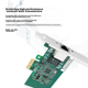 LR-LINK Lianrui LREC9204CT Гигабитная проводная сетевая карта для настольных компьютеров, однопортовый PCIe, чип Intel I210 - изображение 9