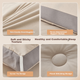 Одеяло MUJI 3D класса A осень-зима 200x230 см - изображение 4