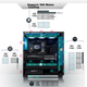 Корпус PHANTEKS XT523 Mid-Tower Black - изображение 9
