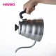 Оригинальный импортный чайник HARIO для заваривания кофе методом пролива, кофейник из нержавеющей стали, кофеварка для ручного заваривания, 1200 мл. - зображення 3
