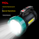 Взрывозащищенный промышленный фонарь TCL, высокояркий перезаряжаемый светодиодный ручной прожектор дальнего действия с увеличенным временем автономной работы. - изображение 4