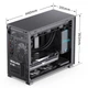 Корпус JONSBO D31 MESH MATX з Type-C Gen2, СРО до 2x360 мм, чорний - зображення 7