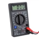 Тестер DT-830B LCD, 130*70мм, пластиковий футляр, A, V, R, тест діодів - зображення 2