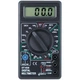 Тестер DT-838 LCD, 125*70мм, пластиковий футляр, A, V, R, тест діодів, зумер, температура - зображення 1