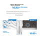 Фільтр для води PHILIPS Faucet Water Cleaner для кухонного крана, попередній фільтр, ультрафільтрація, фільтр для води з крана WP3811, один пристрій, два картриджі - зображення 4