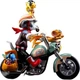 Фигурка Тома и Джерри в стиле ретро на мотоцикле от 52TOYS, модная игрушка-декор в стиле аниме, подарок на день рождения. - изображение 2