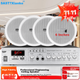 Комплект колонок SAST стельових 6", для оповіщення, Bluetooth, постійна напруга - зображення 1