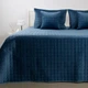 Покривало ТЕП "VELOUR" Темно - синій/Мозаїка, 150x210 - изображение 1