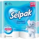 Туалетная бумага Selpak Comfort 4 шт (BIO-32363200) - изображение 1