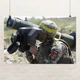 Постер Украинский воин с ПТРК Джавелин, ВСУ, Javelin, A3 30×42 см (id6262) - изображение 1