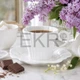 Чашка з блюдцем порцелянові Fleur Blanche 200 мл (988-557) - изображение 2
